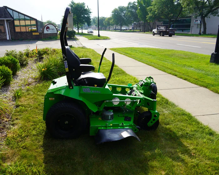 Used Mean Green Rival RVL60S220 Zero Turn Mower w/ ORV Blast Blower TR120224 Tr120224 14