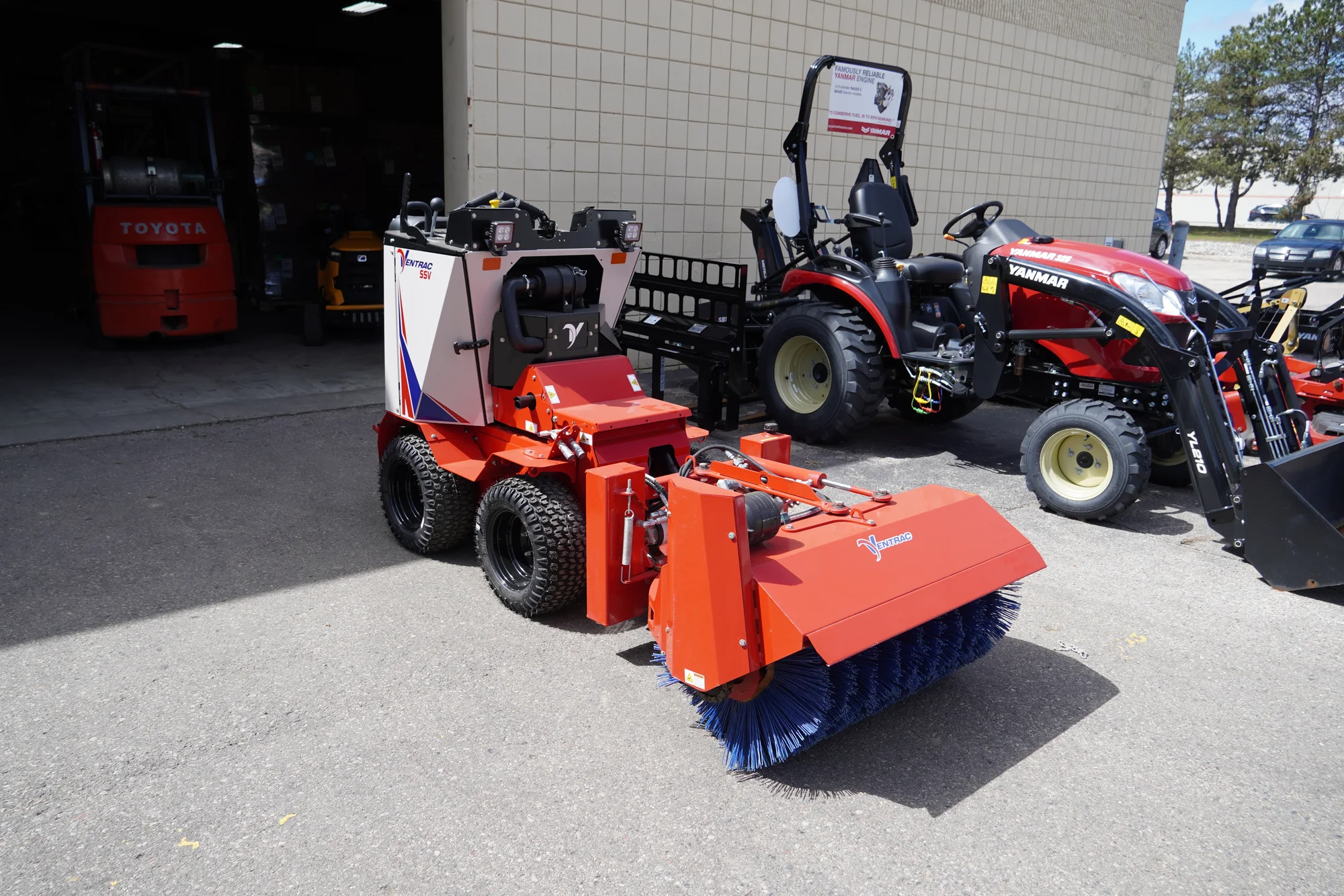 Used Ventrac NJ380 Broom TR2040C