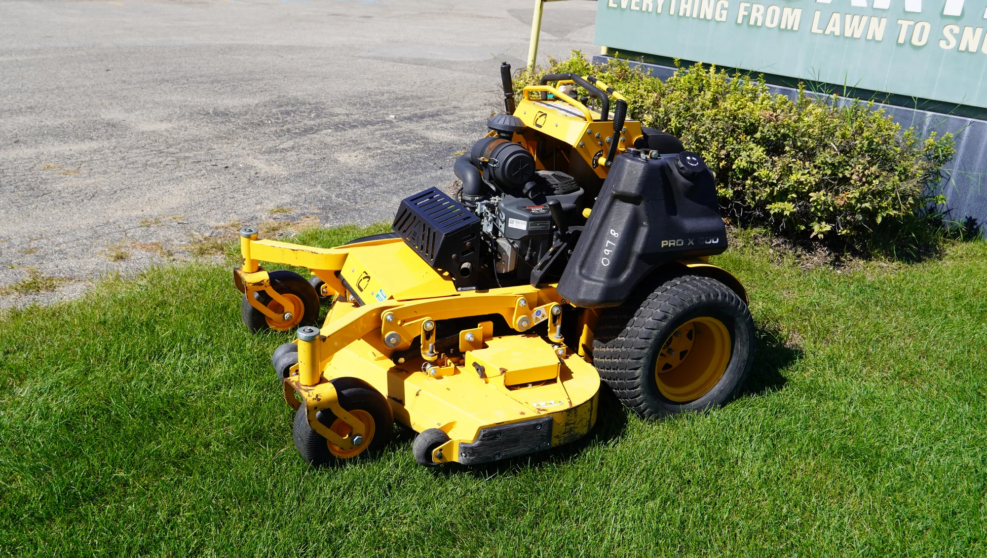Used Cub Cadet PRO X 660 60 in Stand-On Mower TR10200RTM