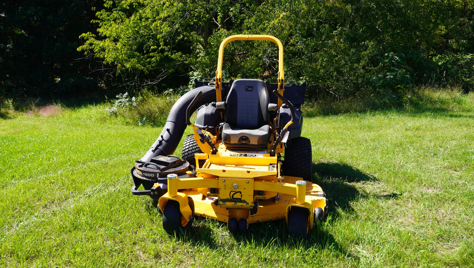 Used Cub Cadet PRO Z 960 60 in Zero Turn Mower with Bagger TR10143RTM
