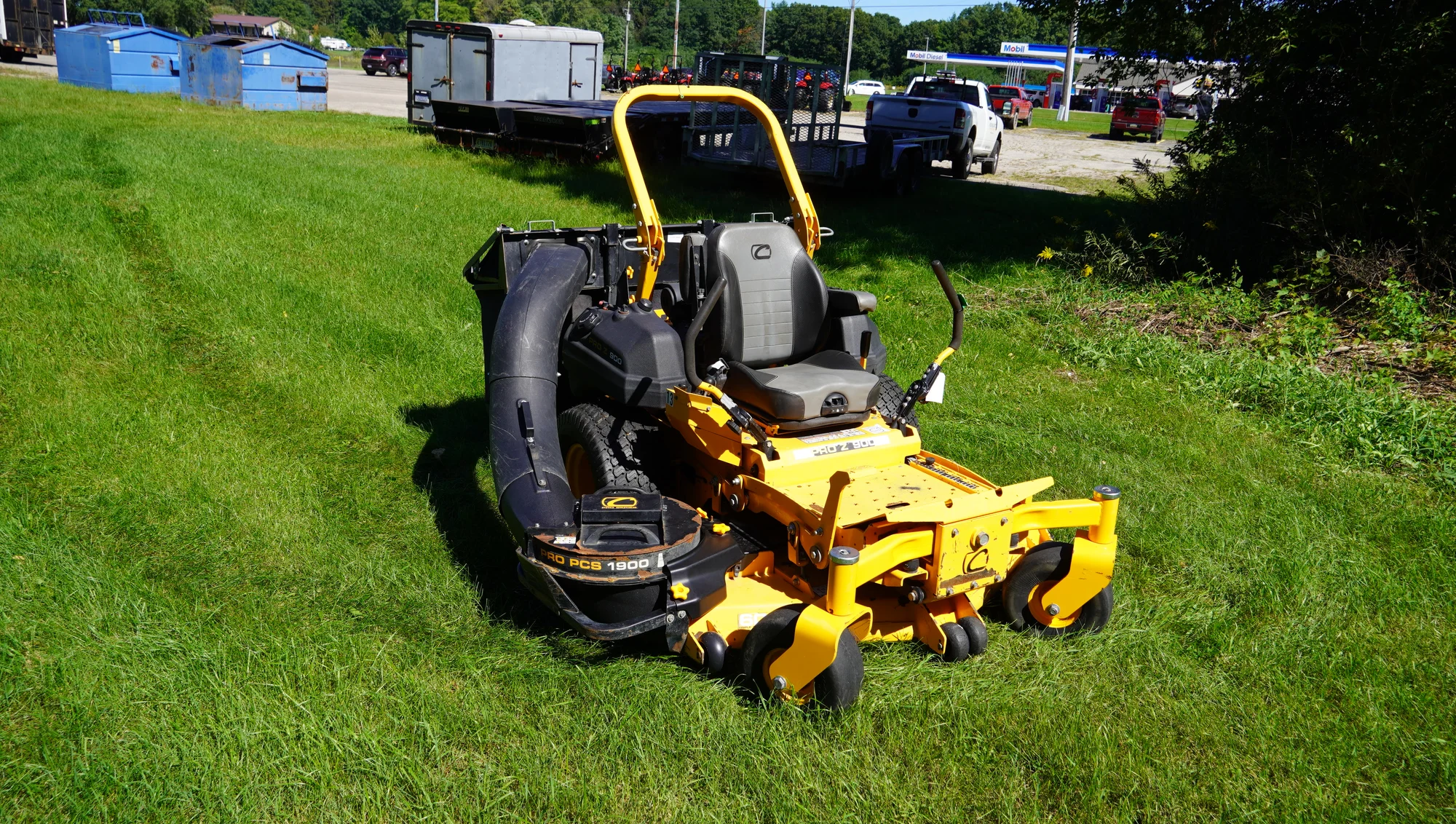 Used Cub Cadet PRO Z 960 60 in Zero Turn Mower with Bagger TR10143RTM