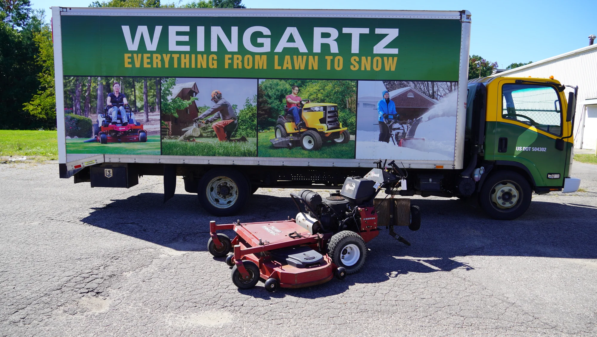Used Exmark Turf Tracer X-Series 60 in Walk-Behind Mower TR4747