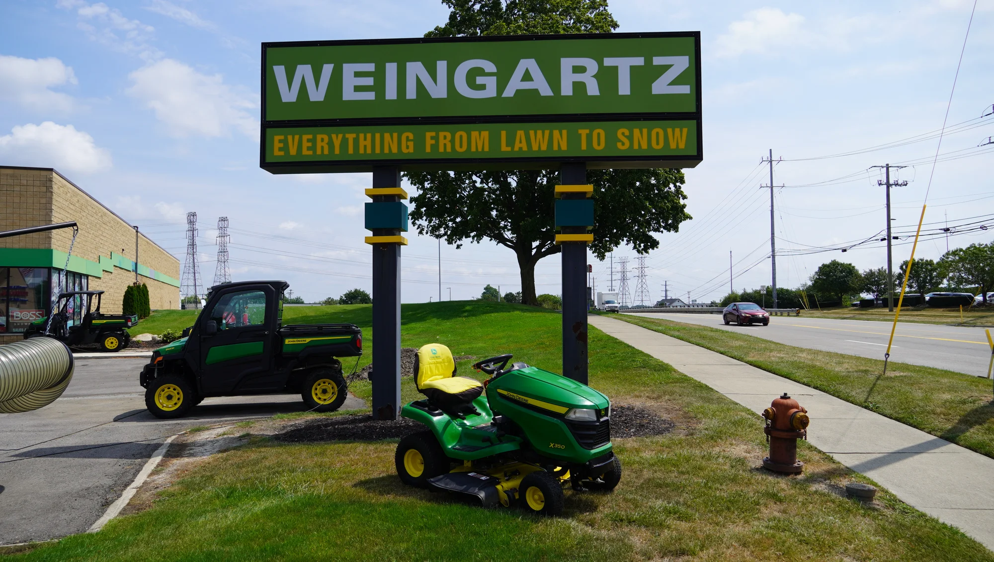Used John Deere X350 with 42 in mower deck TR4959F