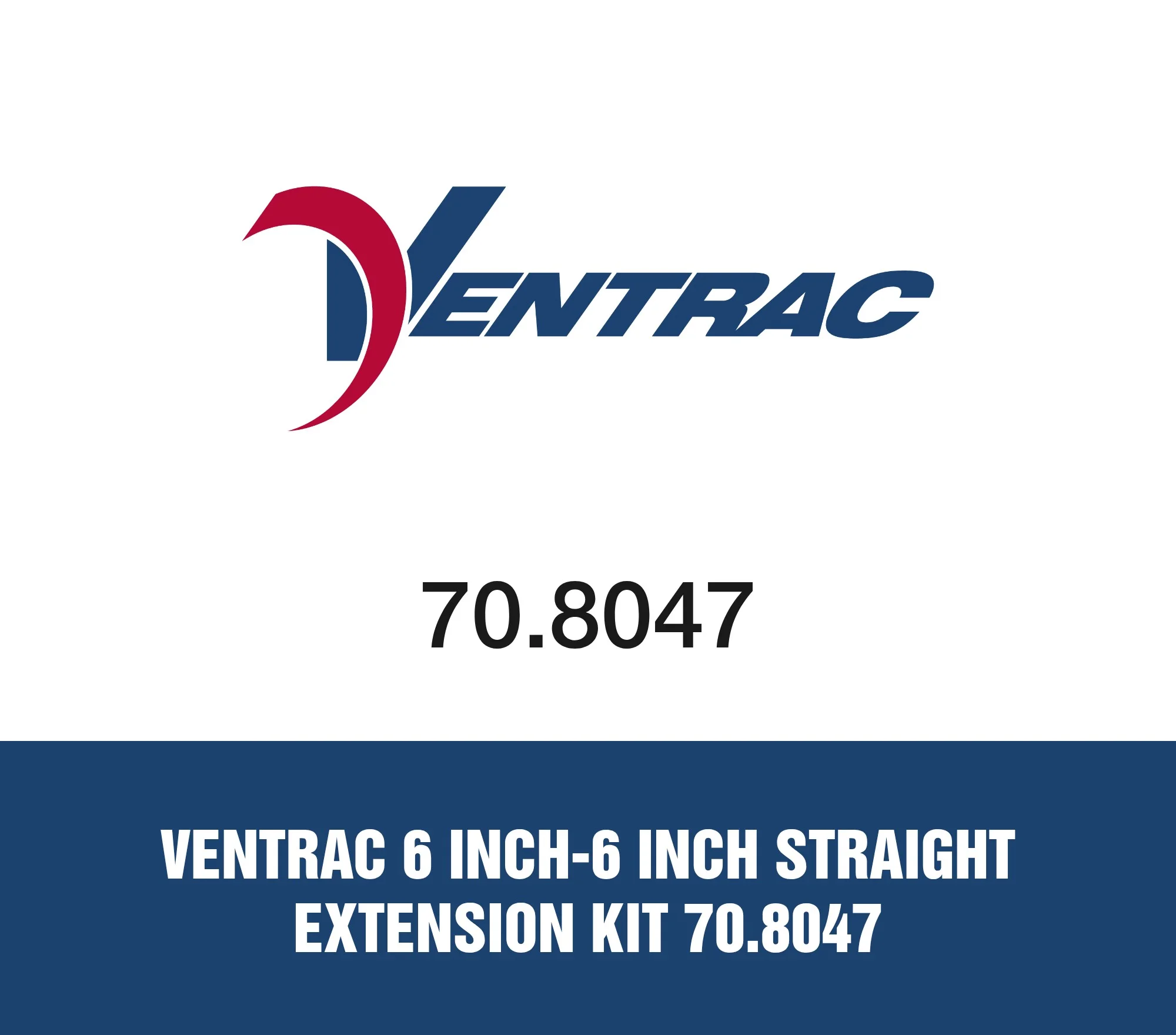 Ventrac 6 Inch-6 Inch Straight Extension Kit 70.8047