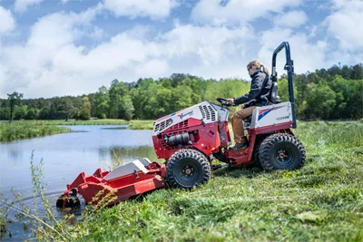 Ventrac Compact Tractor Pivoting Flexframe Chassis feature image