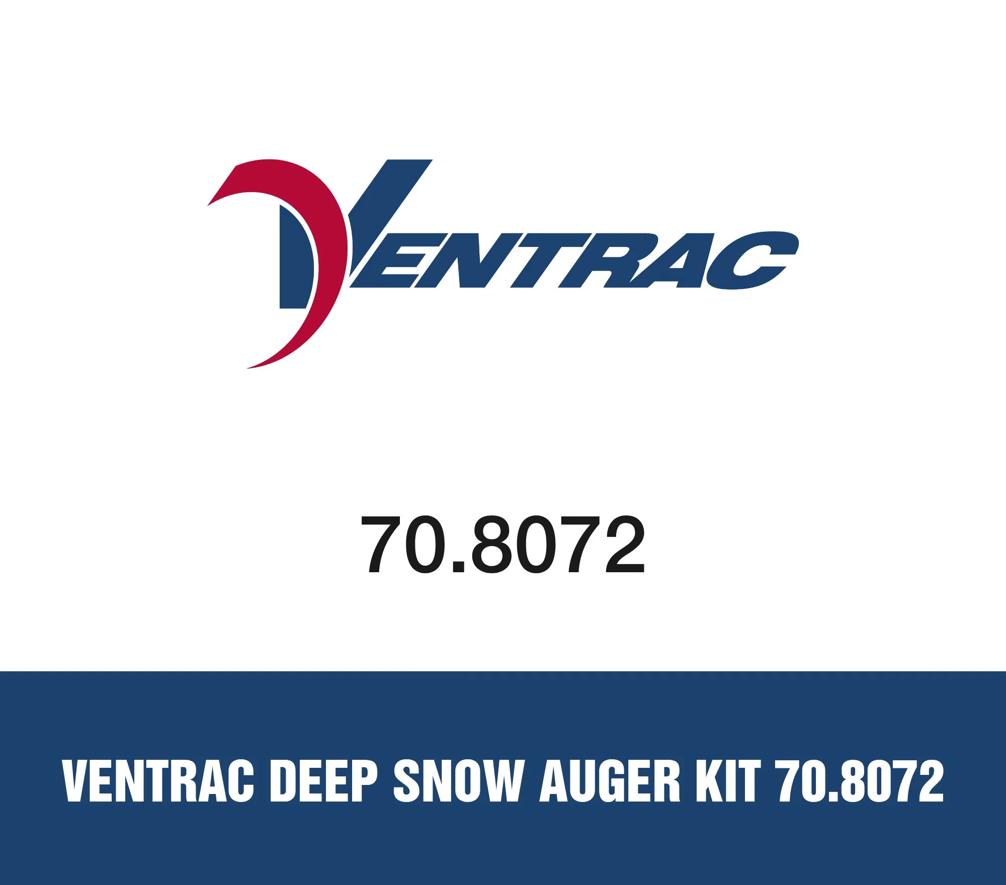 Ventrac Deep Snow Auger Kit 70.8072