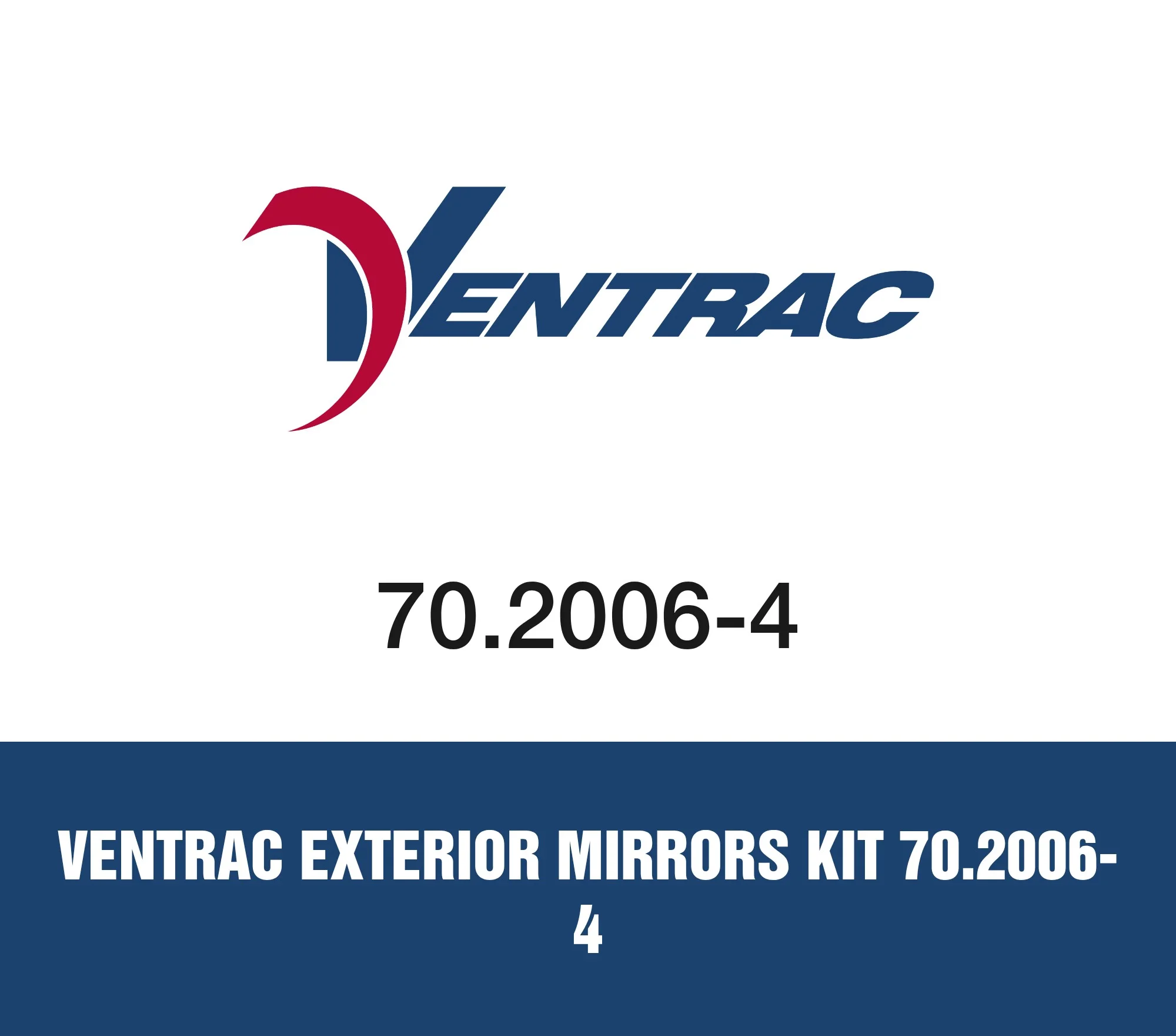 Ventrac Exterior Mirrors Kit 70.2006-4