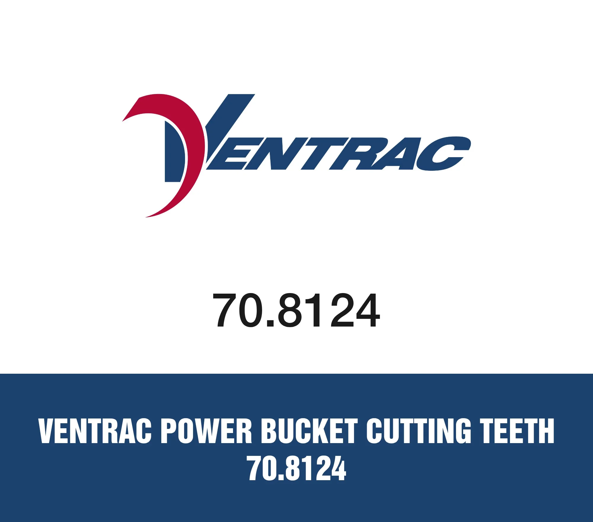 Ventrac Power Bucket Cutting Teeth 70.8124