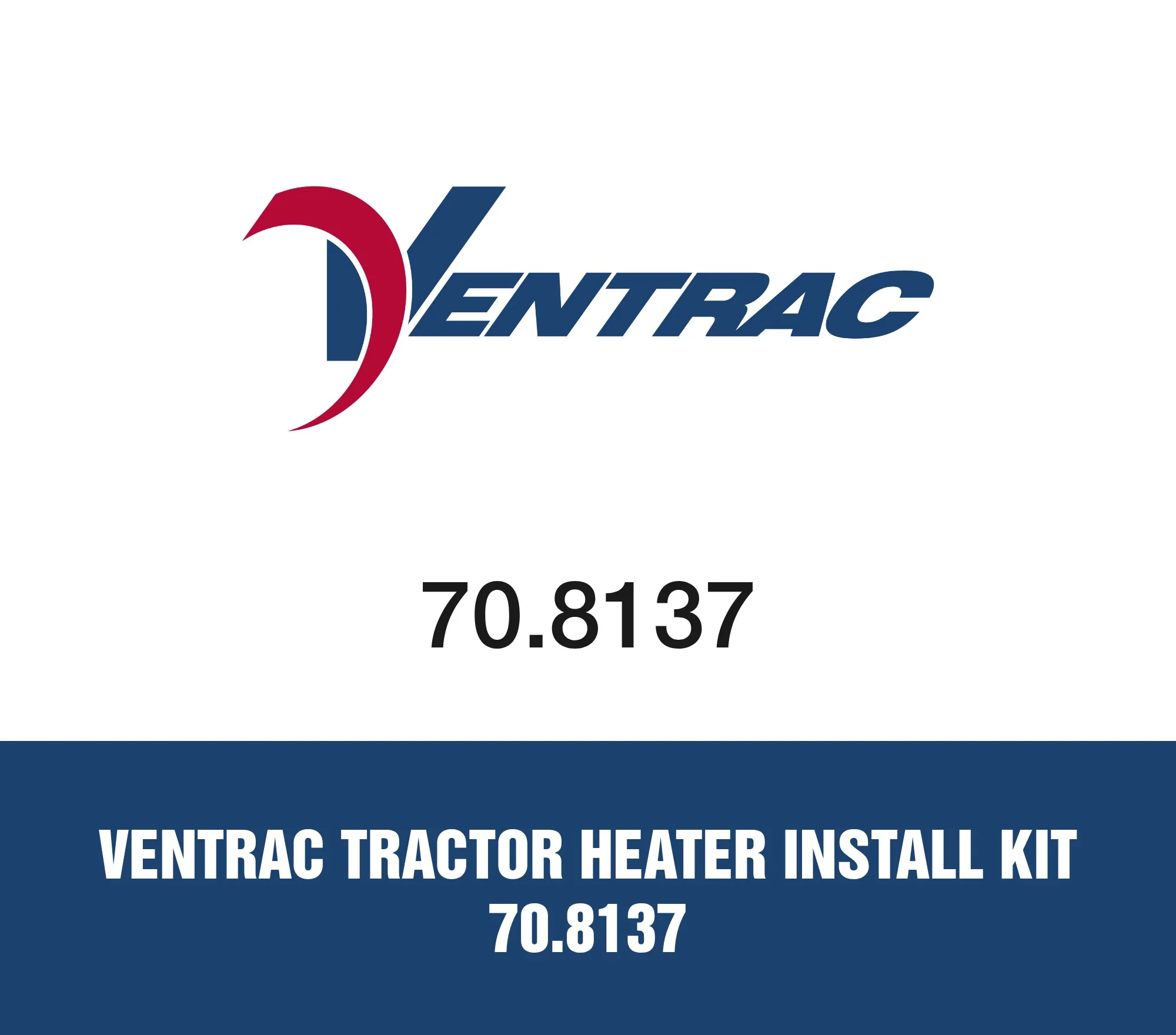 Ventrac Tractor Heater Install Kit 70.8137