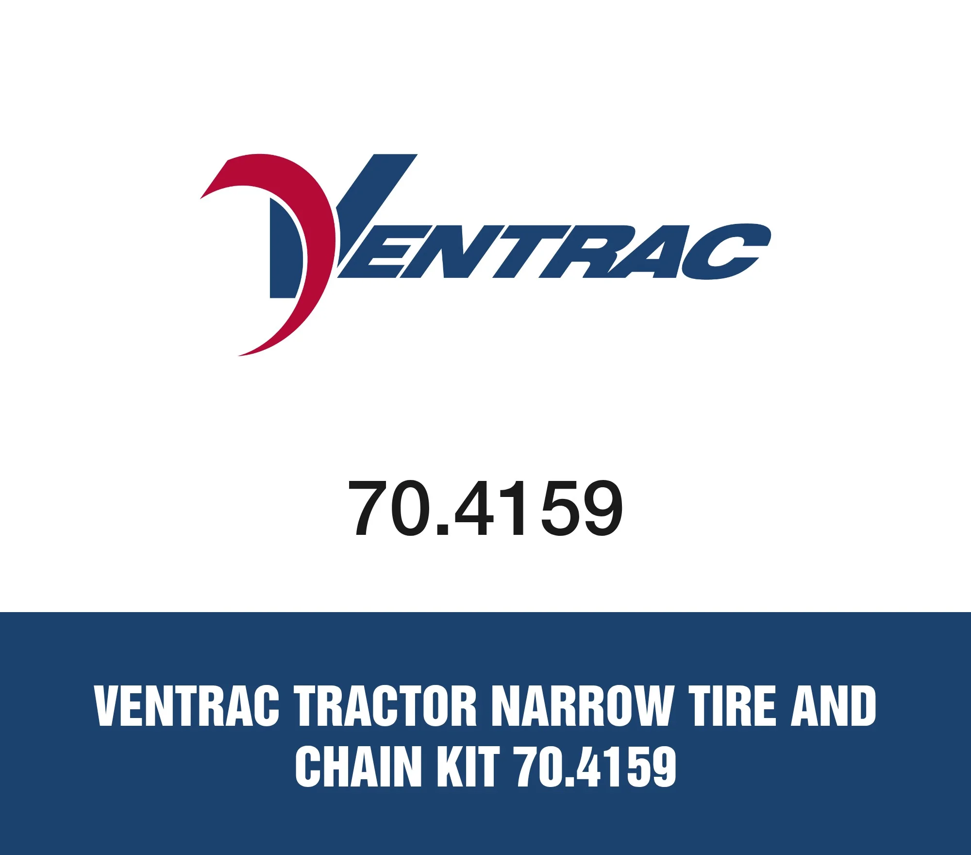 Ventrac Tractor Narrow Tire and Chain Kit 70.4159