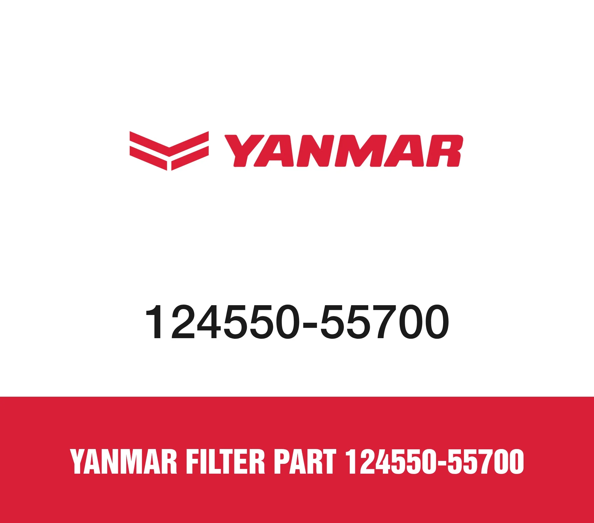 Yanmar Filter Part 124550-55700