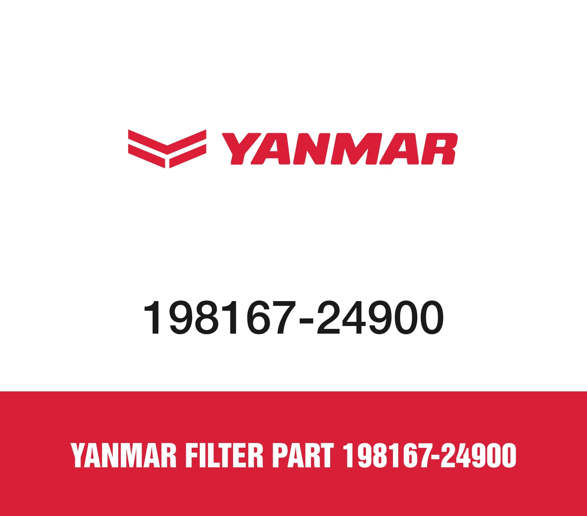 Yanmar Filter Part 198167-24900
