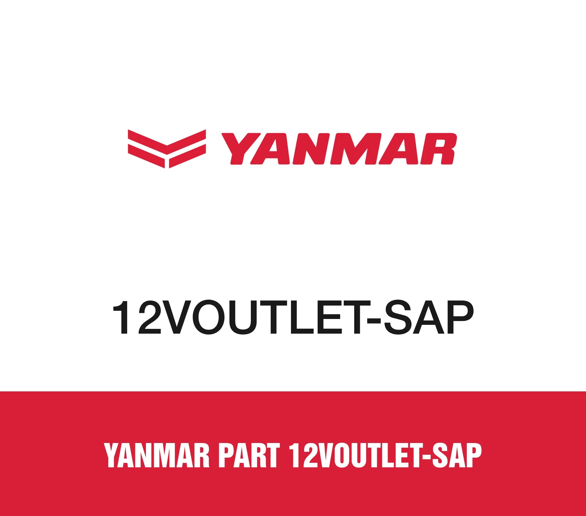 Yanmar Part 12VOUTLET-SAP