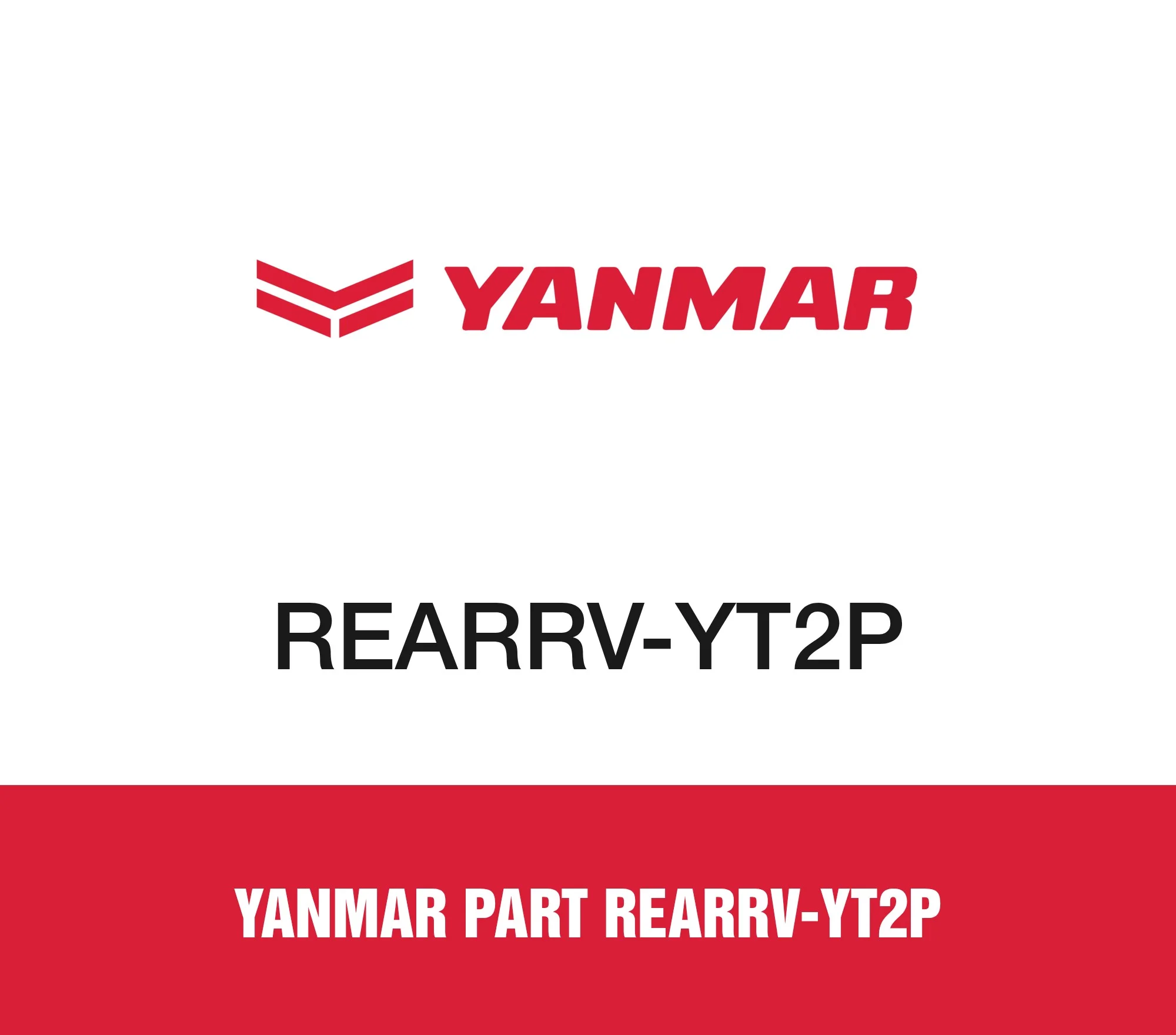 Yanmar Part REARRV-YT2P