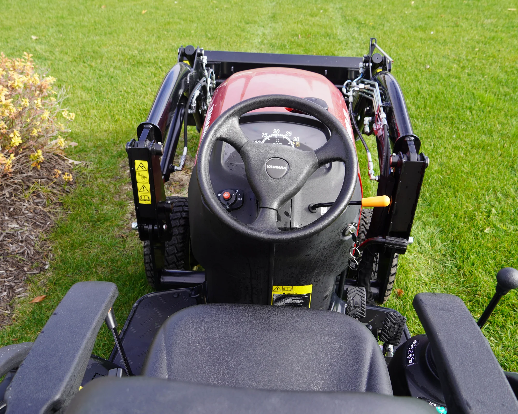 Yanmar Sa Series Compact Utility Tractor Sa223Bt L 420979 Steering Overhead product image