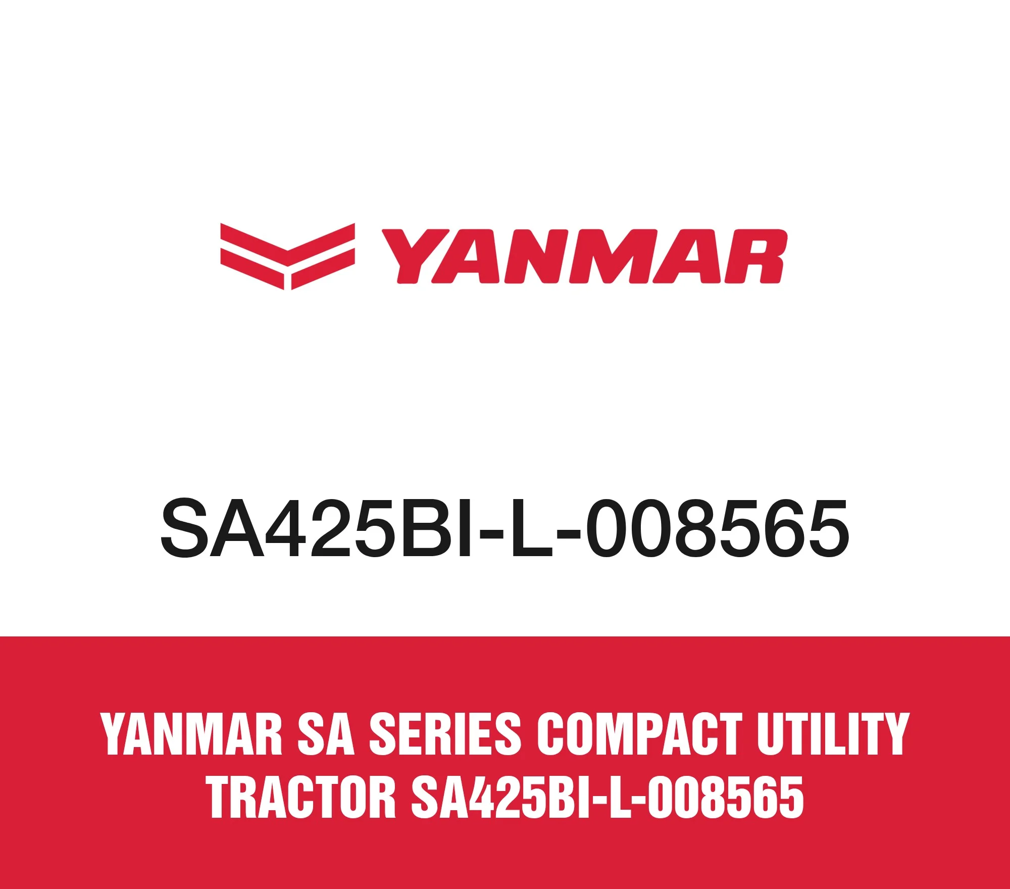 Yanmar SA Series Compact Utility Tractor SA425BI-L-008449