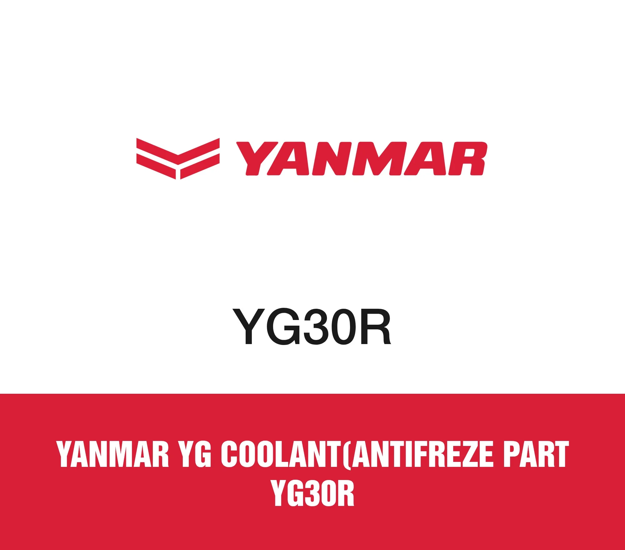 Yanmar Yg Coolant(Antifreze Part YG30R