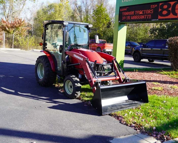 Yanmar Yt2 Series Compact Utility Tractor Yt235Vxhic Tl 103086 Front View Left product image