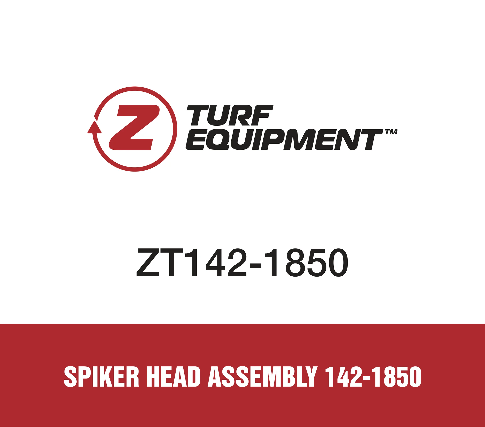 Z-Turf Spiker Head Assembly 142-1850