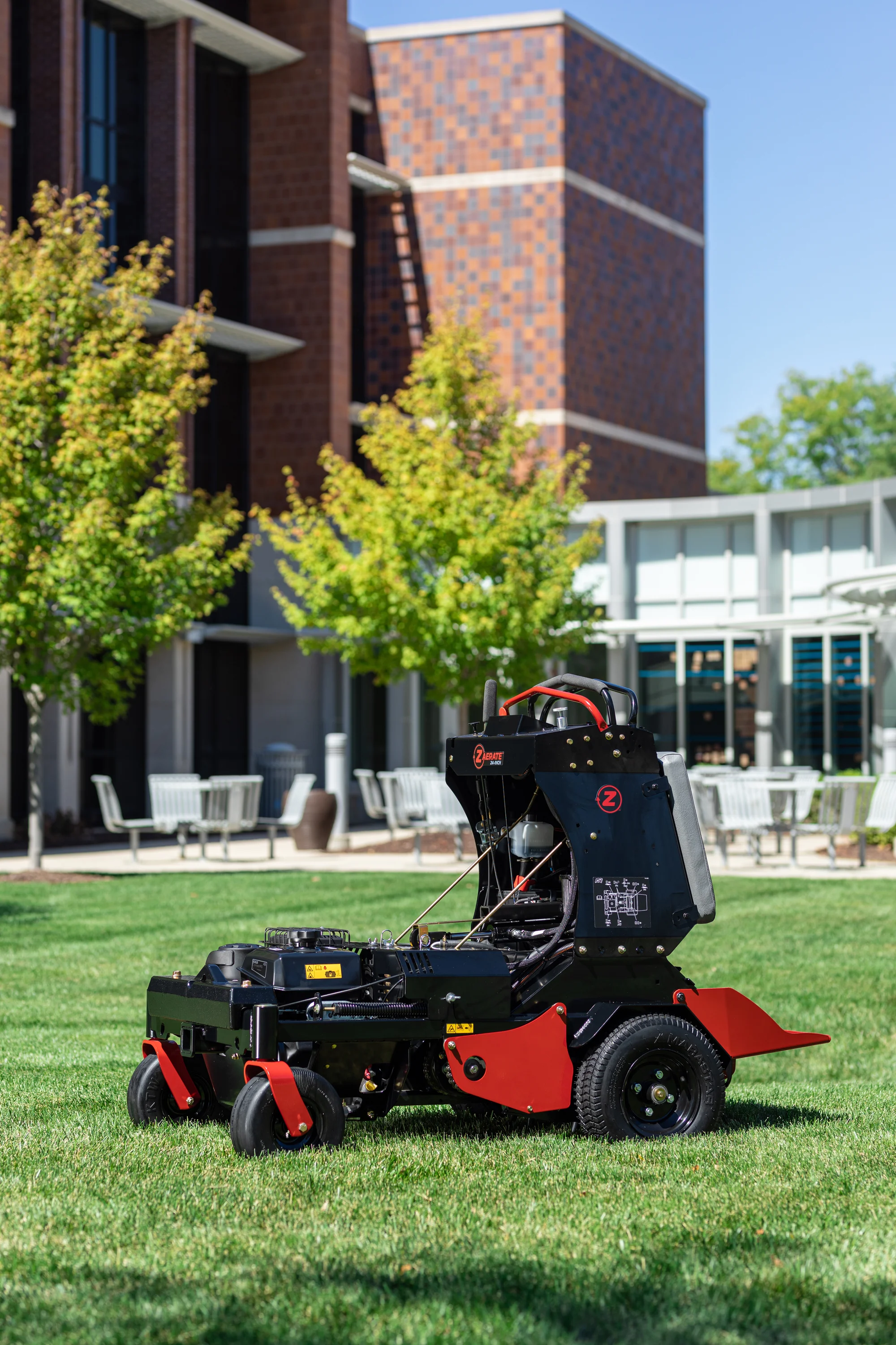 Z-Turf Z-Aerate 24 Stand-on Aerator ZA3624 Z Turf Z Aerate 24 Stand On Aerator Za3624 Commercial Property product image