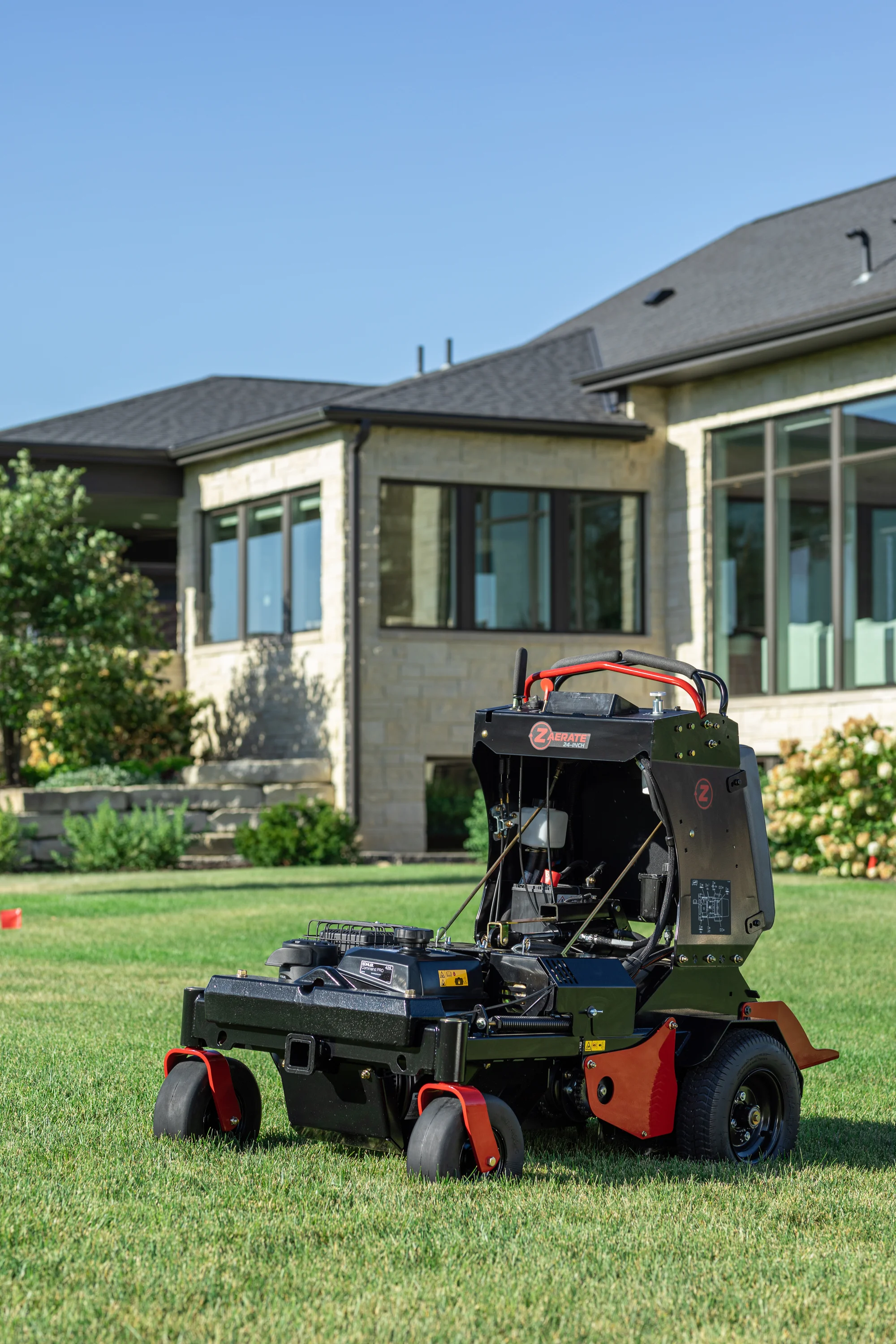 Z-Turf Z-Aerate 24 Stand-on Aerator ZA3624 Z Turf Z Aerate 24 Stand On Aerator Za3624 Residential Property product image