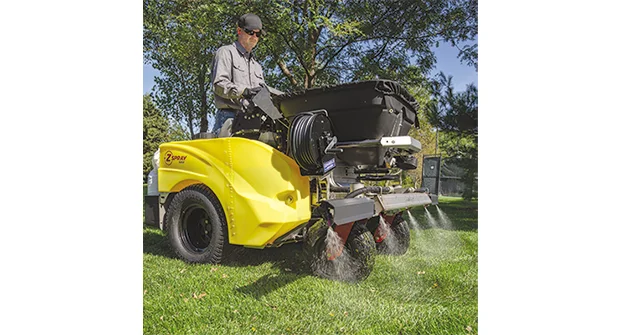 Z Turf Z Spray Series Speciality Equipment Zero Turn Radius Capability feature image
