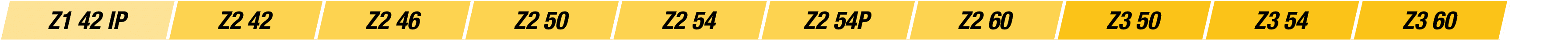 Z1 42 IP,Z2 42,Z2 46,Z2 50,Z2 54,Z2 54P,Z2 60,Z3 50,Z3 54,Z3 60
