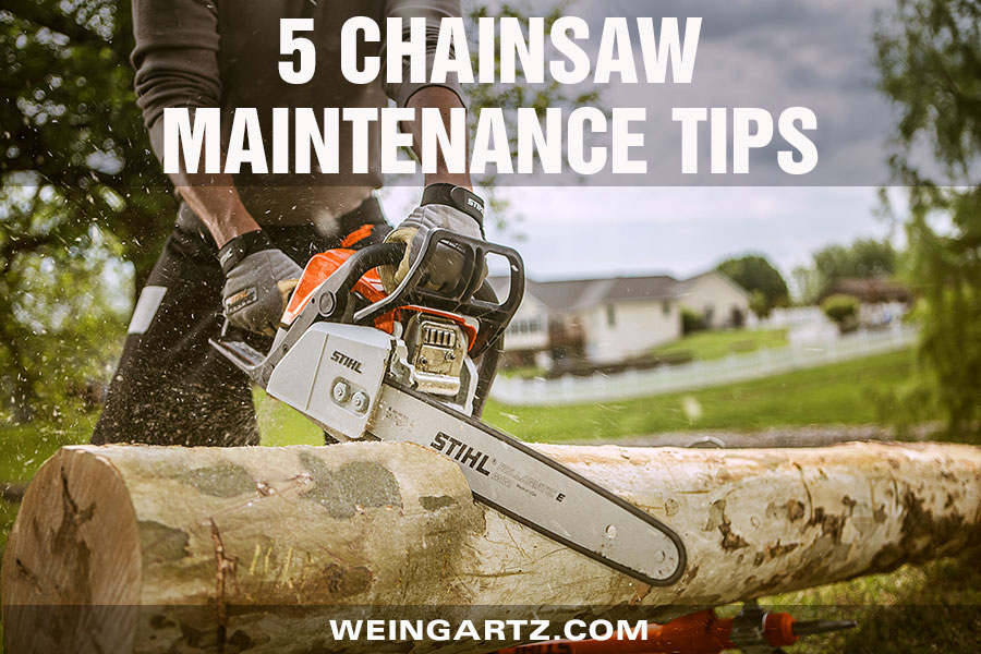 chainsaw maintenance Archives - Weingartz Expert Advice