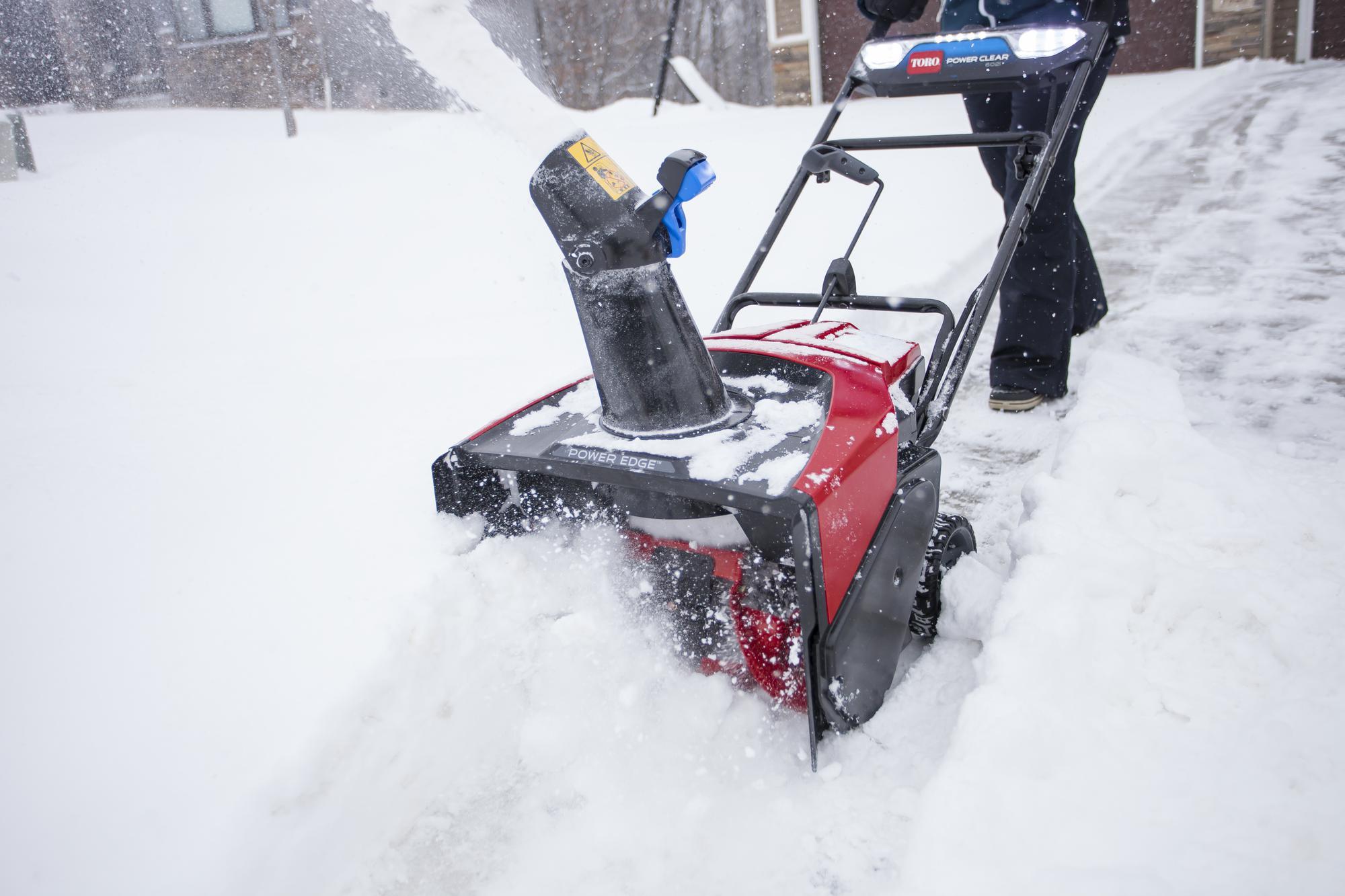 New Toro Commercial Single Stage Snow Blowers