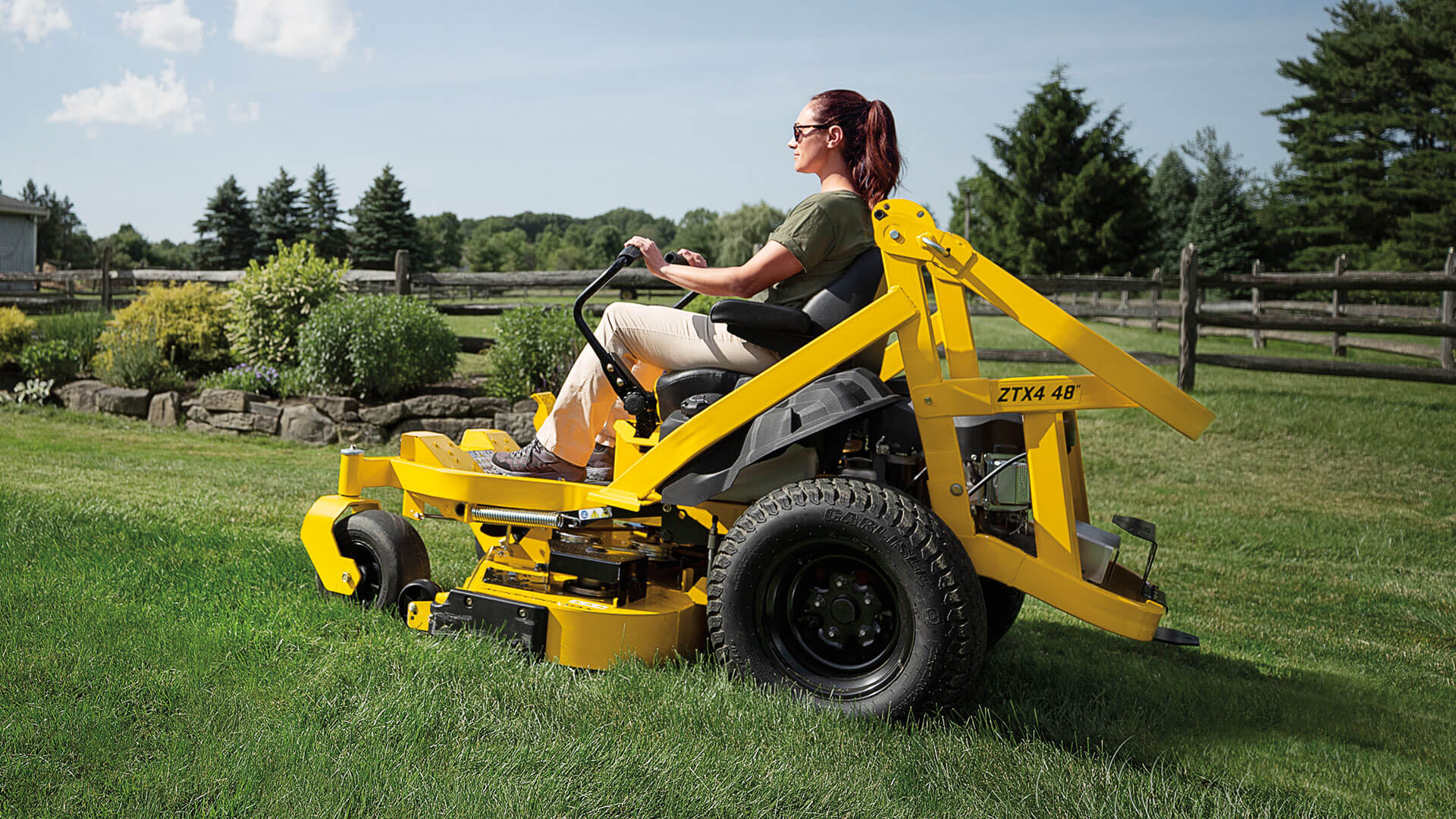 How to Change the Blades on a Cub Cadet Zero Turn Rider