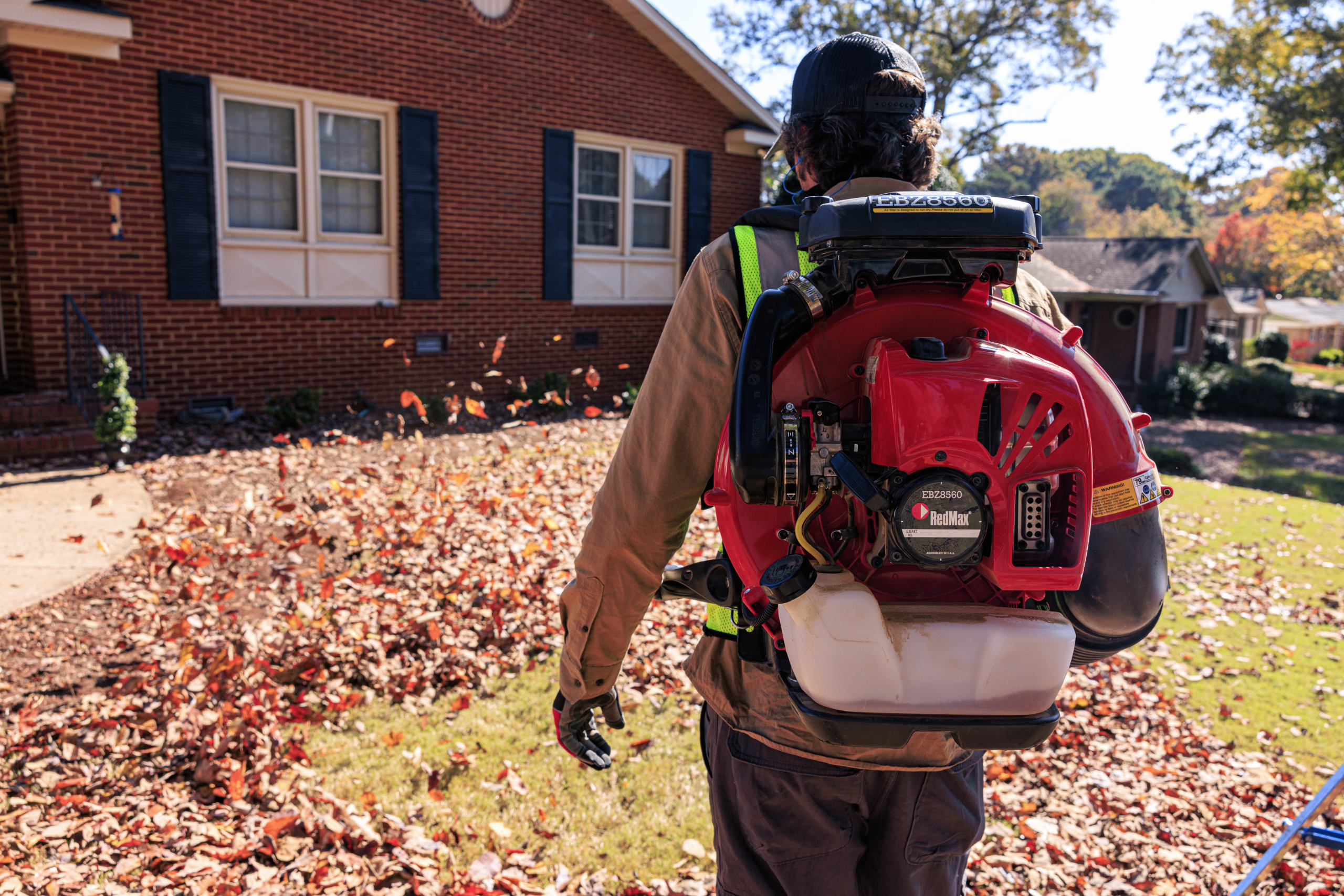 Lawn and Leaf Cleanup: Backpack Blowers