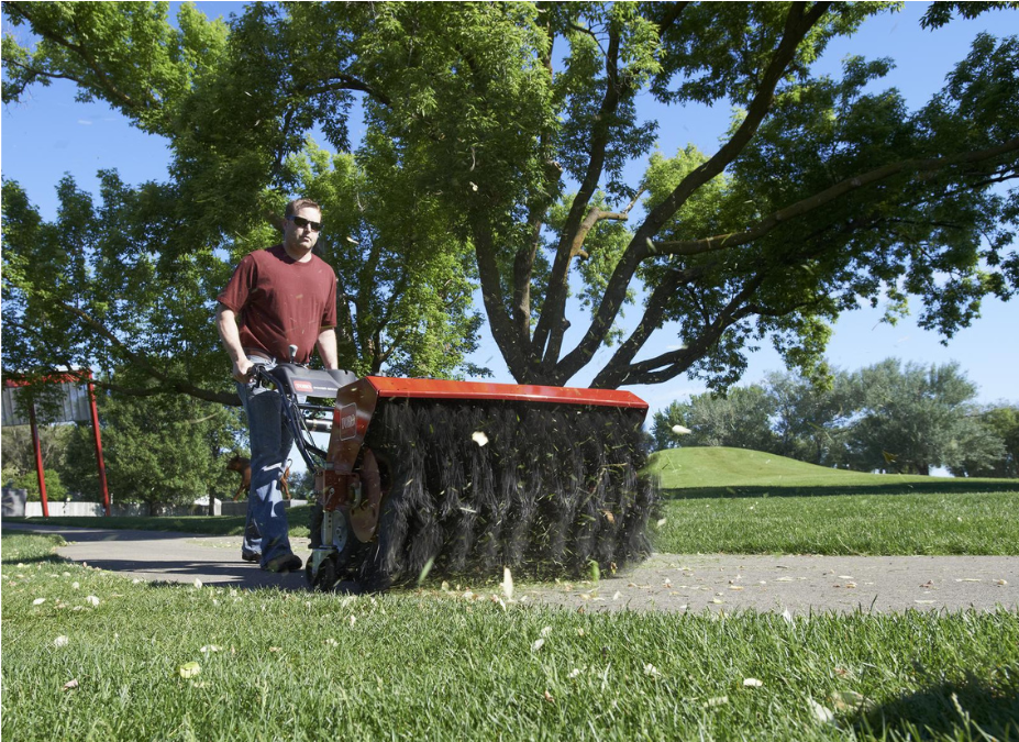 Benefits of Using a Power Broom in the Fall