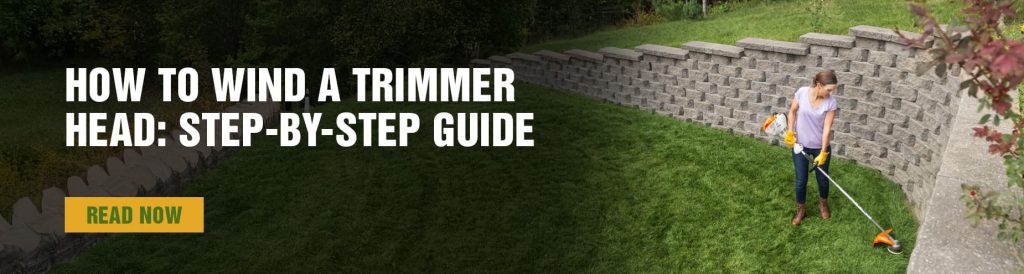 How to wind a trimmer head: step-by-step guide